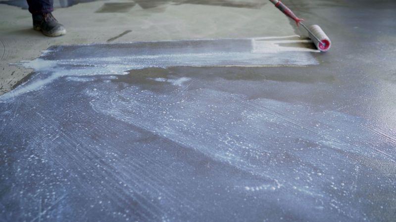 Concrete Floor Staining in Frisco, TX