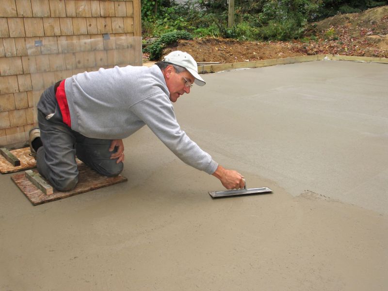 Concrete Slab Sealing