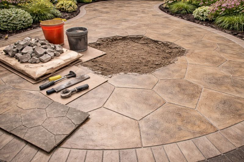 Decorative Concrete Repair in Olathe, KS