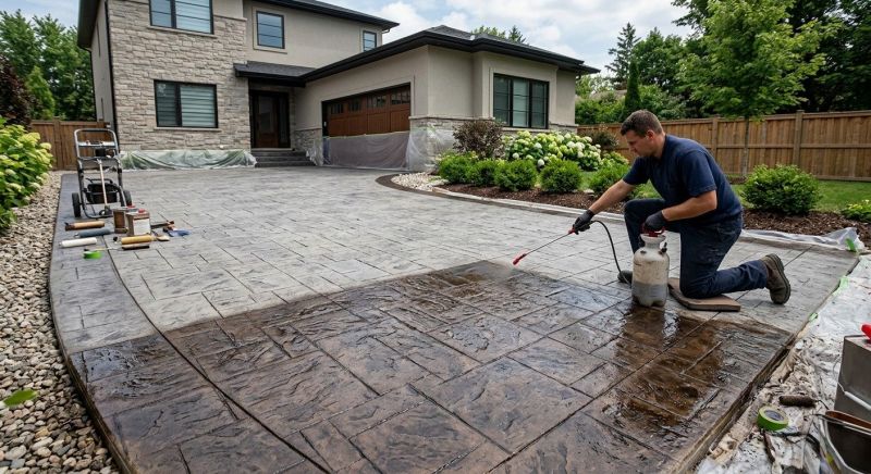 Driveway Overlaying in Frisco, TX